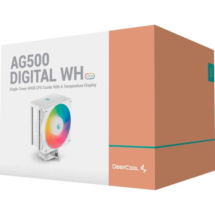 Кулер до процесора Deepcool AG500 DIGITAL WH ARGB зображення 10