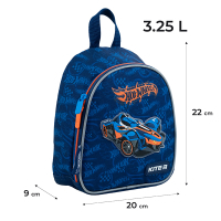 Рюкзак детский Kite Kids 538 Hot Wheels (HW24-538XXS) изображение 2
