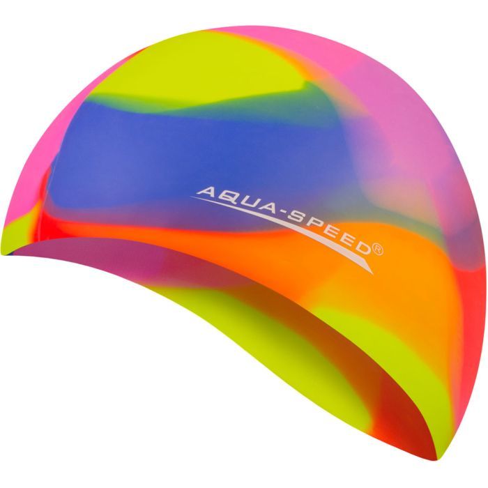 Шапка для плавання Aqua Speed Bunt 4068 113-75 мультиколор Уні OSFM (5908217640680)