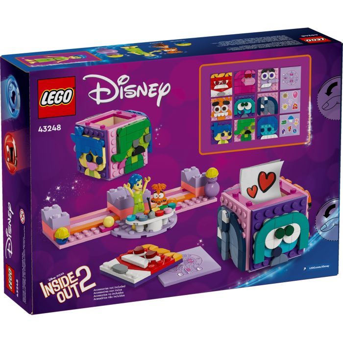 Конструктор LEGO Disney Кубики эмоций с Мнениями наизнанку 2 от Pixar 394 детали (43248) изображение 4