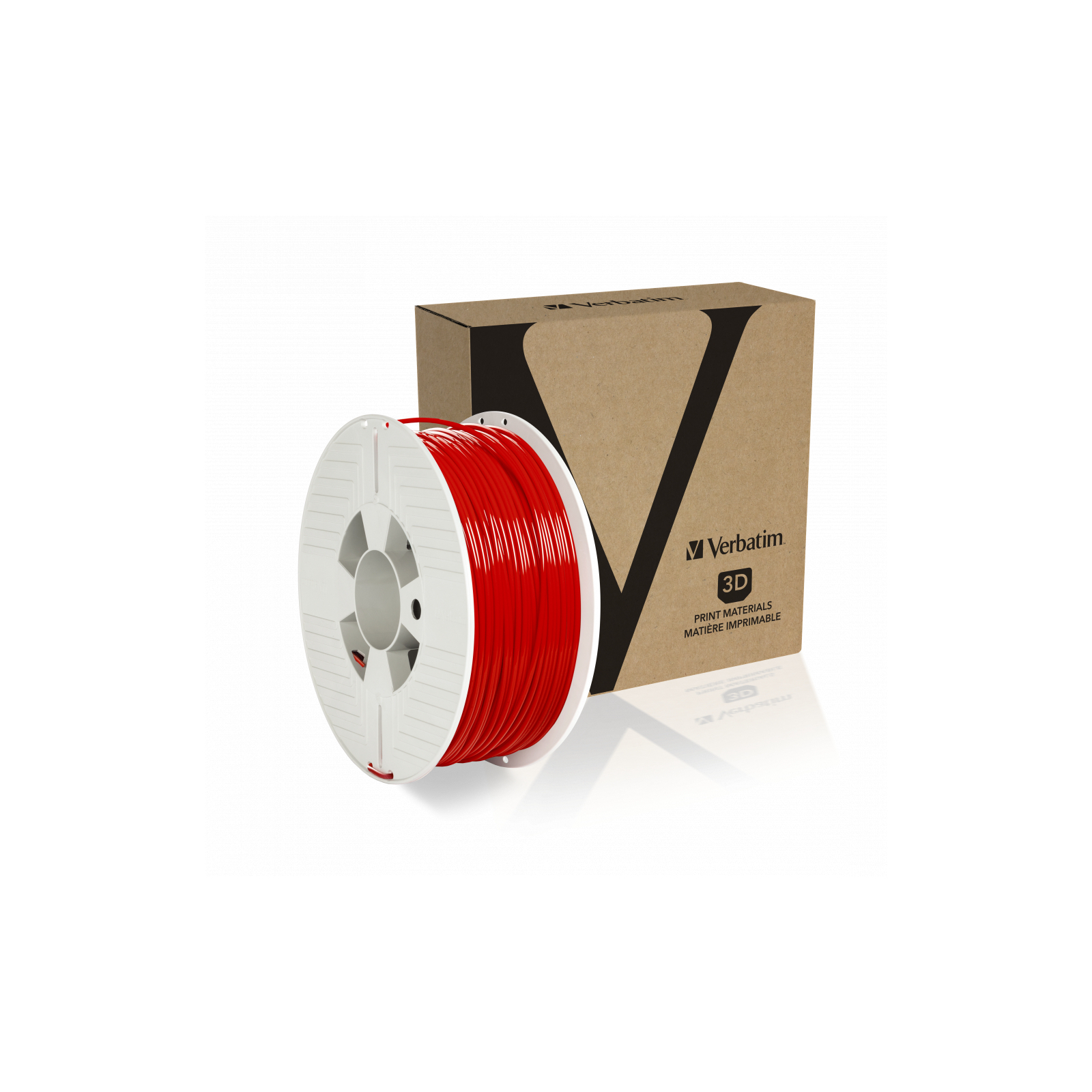 Пластик для 3D-принтера Verbatim PETG, 2,85 мм, 1 кг, red (55061) изображение 3