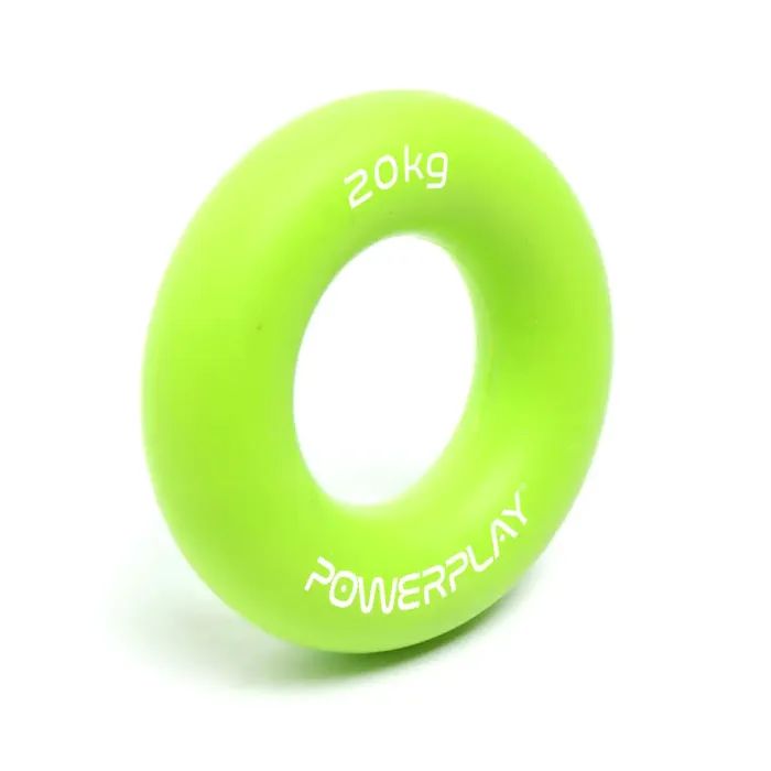 Эспандер PowerPlay PP-4324 Hand Grip Ring Medium 20 кг Зелений (PP_4324_20kg) изображение 2
