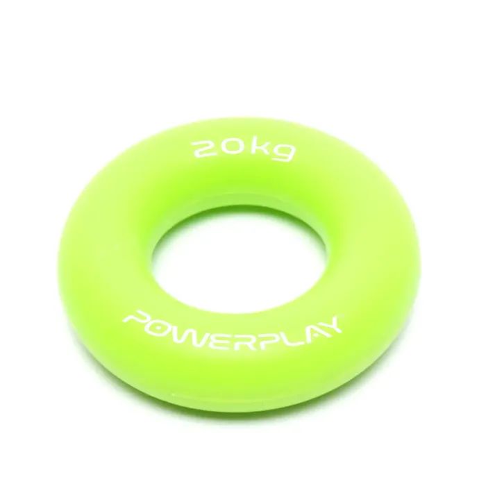 Эспандер PowerPlay PP-4324 Hand Grip Ring Medium 20 кг Зелений (PP_4324_20kg) изображение 3
