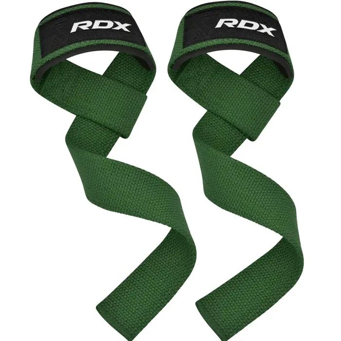 Кистьові лямки RDX W1 Gym Single Strap Black Plus (WAN-W1B+)