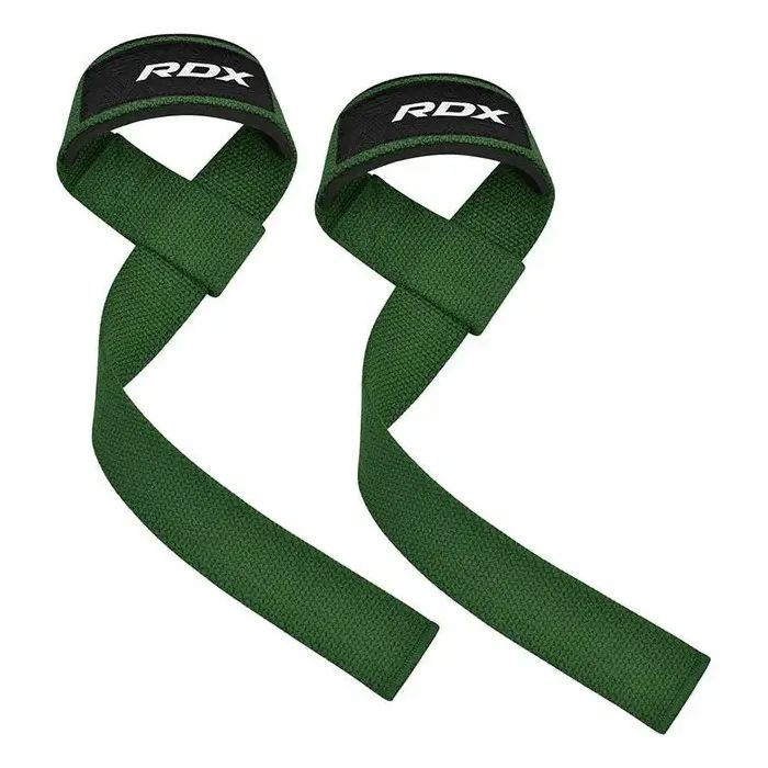 Кистьові лямки RDX W1 Gym Single Strap Black Plus (WAN-W1B+) зображення 2