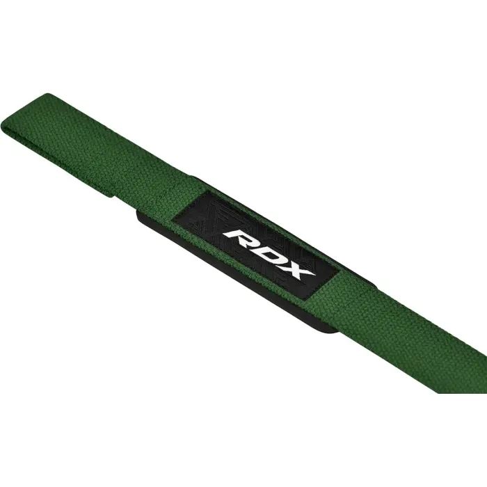 Кистьові лямки RDX W1 Gym Single Strap Black Plus (WAN-W1B+) зображення 4