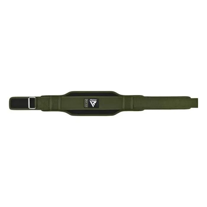 Атлетичний пояс RDX RX5 Double Belt неопреновий Army Green S (WBD-RX5AG-S) зображення 6