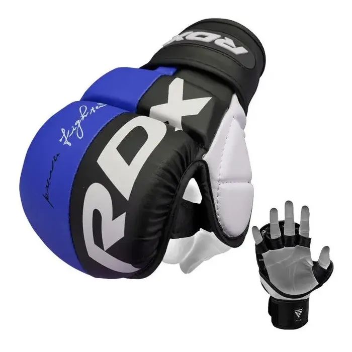 Перчатки для MMA RDX T6 Plus Rex Blue S (GGR-T6U-S+) изображение 3