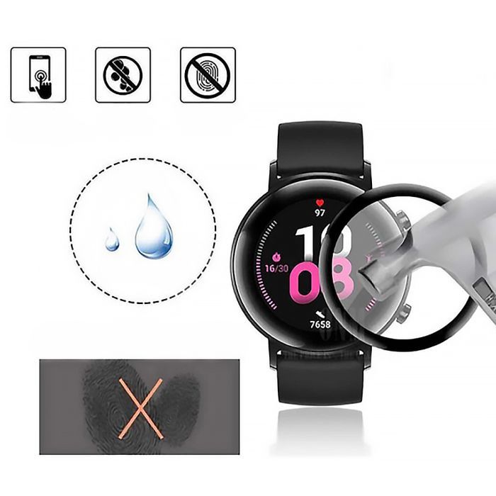 Пленка защитная BeCover Honor MagicWatch 2 42mm Black (706045) изображение 4