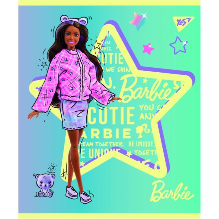 Зошит Yes А5 Barbie 18 аркушів лінія (766825) зображення 5