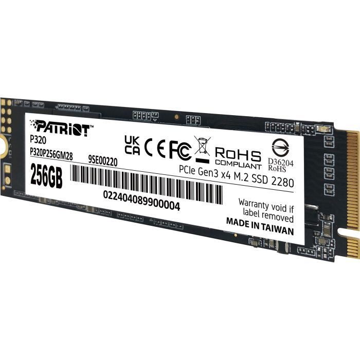 Накопичувач SSD M.2 2280 1TB Patriot (P320P1TBM28) зображення 3