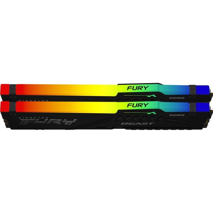 Модуль памяти для компьютера DDR5 64GB (2x32GB) 6000 MHz Beast RGB EXPO Kingston Fury (ex.HyperX) (KF560C30BBEAK2-64) изображение 3