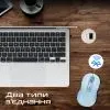 Мишка Promate Ken Wireless/Bluetooth Blue (ken.blue) зображення 5