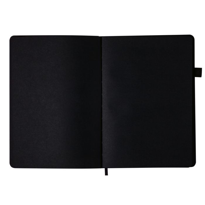 Книга записная Buromax EXOTIC А5 96 листов, чистый (черн. бум.) черный (BM.295424-01) изображение 4
