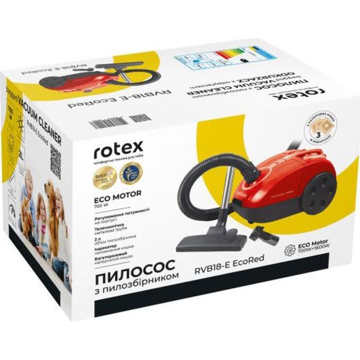 Пылесос Rotex RVB18-E EcoRed изображение 11