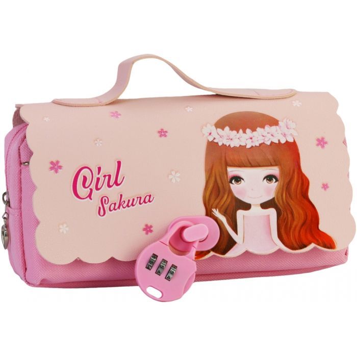 Пенал Cool For School 1 отделение Розовый (CF7473-pink)