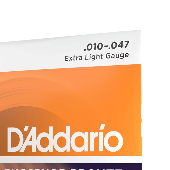 Струни для гітари D'Addario Phosphor Bronze Extra Light (10-47) (EJ15) зображення 4