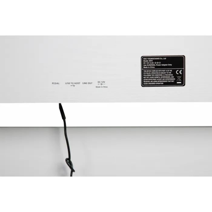 Цифровое пианино Kurzweil M70 White (286855) изображение 10