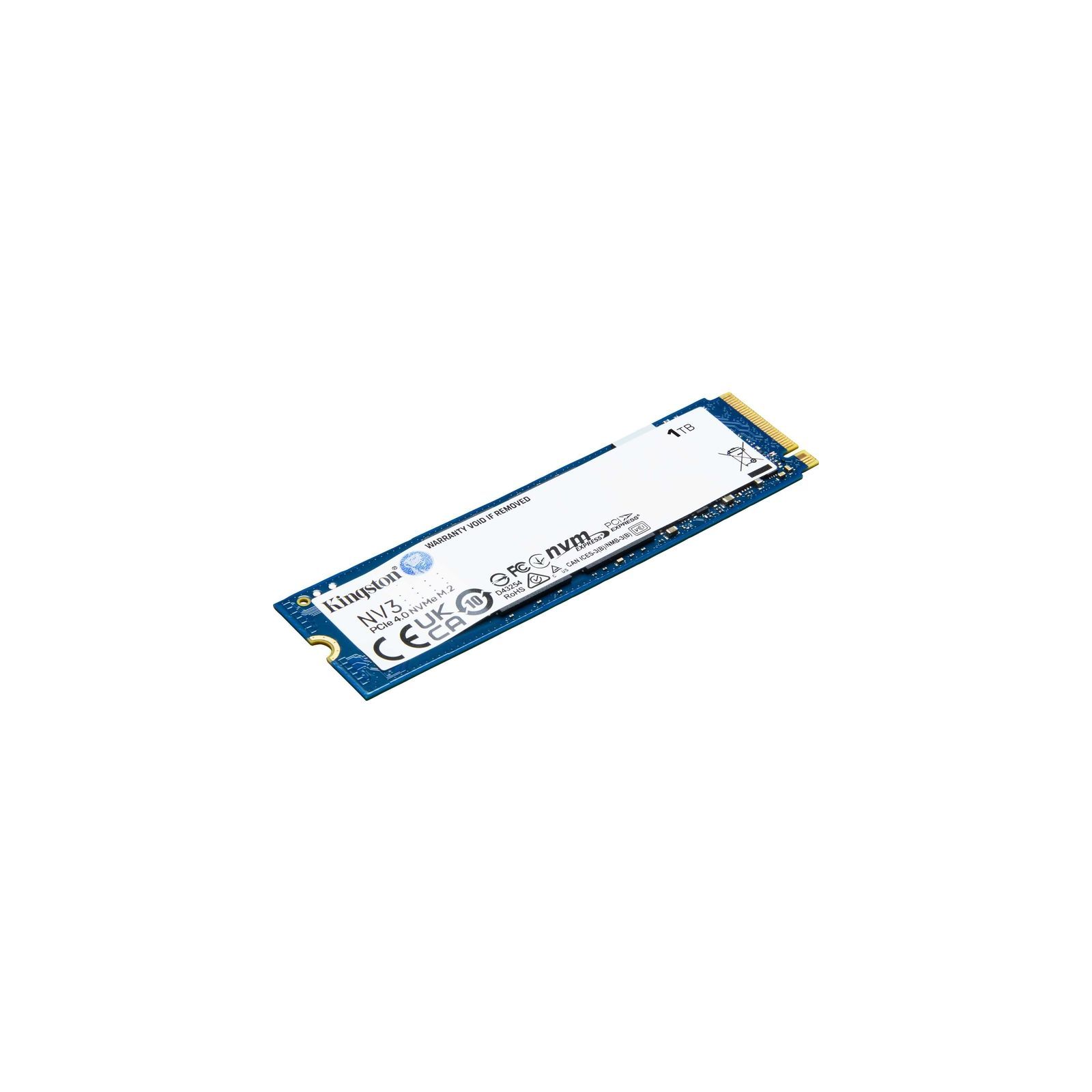 ᐈ Купити накопичувач ssd Kingston M.2 2280 1TB (SNV3S/1000G) в