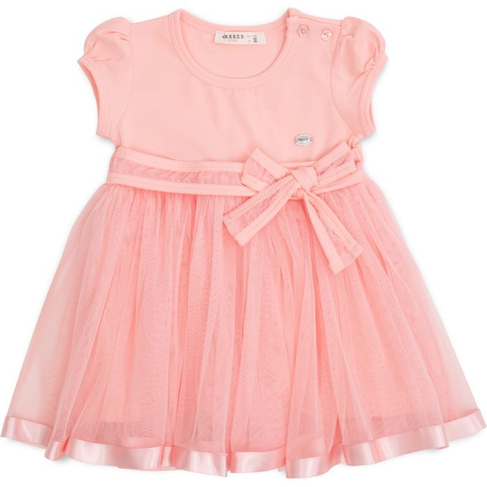 Платье детское Breeze с фатиновой юбкой (18349-104G-peach)