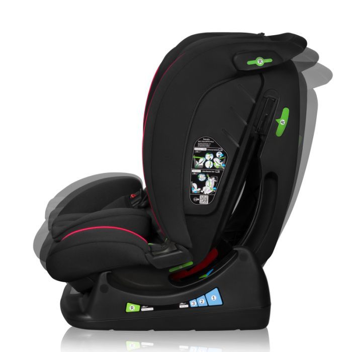 Автокресло Lionelo Aart I-Size Black Carbon Red (LO-AART I-SIZE BLACK CARBON RED) изображение 5