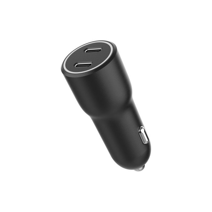 Зарядное устройство Gembird 2xUSB-C (PD 20W) black (TA-UC-C2PD40-CAR-01) изображение 6