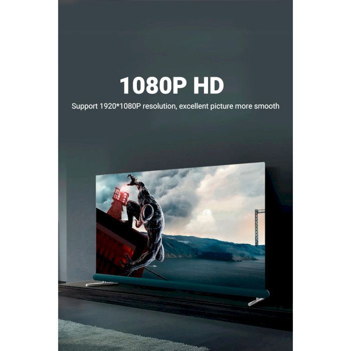 Кабель мультимедийный VGA M to VGA M 1.5m ferrite Vention (DAEBG) изображение 3