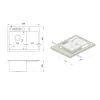 Мойка кухонная Nett NB-6045(R) (043125) изображение 4