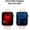 Смарт-часы Apple Watch SE 2024 GPS 40mm Starlight Aluminium Case with Starlight Sport Band - S/M (MXEF3QH/A) изображение 5