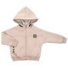 Спортивний костюм дитячий Toontoy флісовий з капюшоном (24271-92B-beige) зображення 2