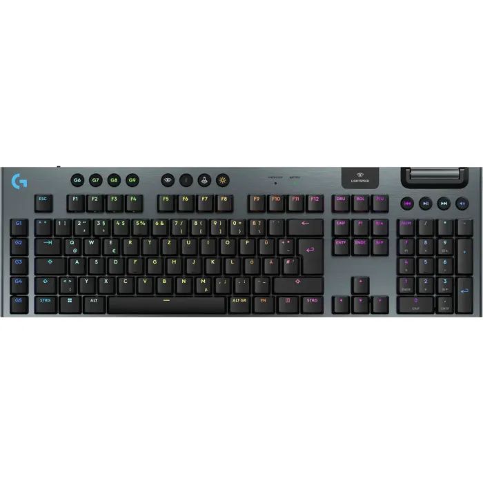 Клавиатура Logitech G915 X Lightspeed Switch-Clicky Wireless/Bluetooth/USB UA Black (920-012709)