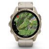 Смарт-часы Garmin fenix 8 43mm, AMOLED, Saph, SftGldSS/FogGryLeatherBnd, Excl, GPS (010-02903-40) изображение 10