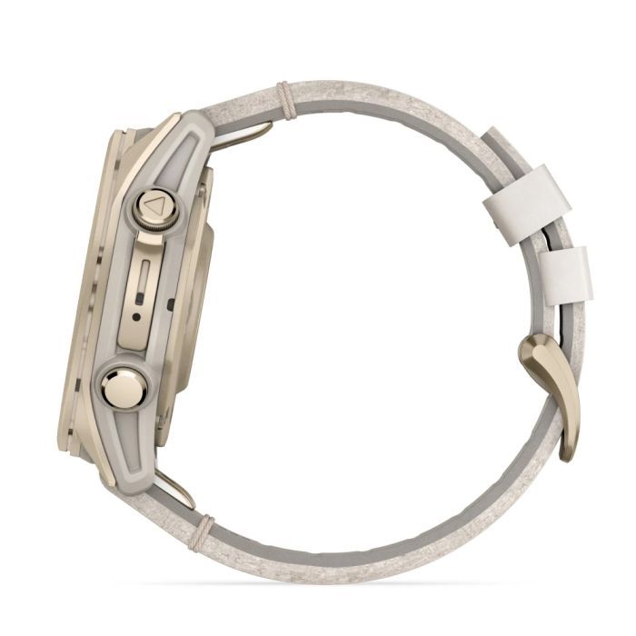 Смарт-часы Garmin fenix 8 43mm, AMOLED, Saph, SftGldSS/FogGryLeatherBnd, Excl, GPS (010-02903-40) изображение 5