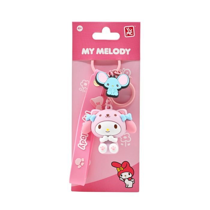 Брелок Hello Kitty Май Мелоди с животным (11541) изображение 2
