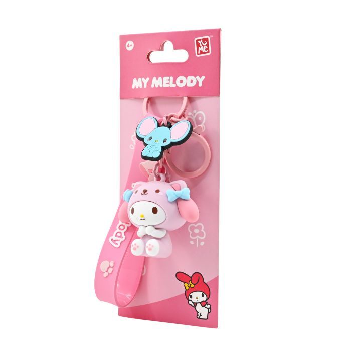 Брелок Hello Kitty Май Мелоди с животным (11541) изображение 3