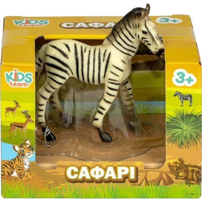 Фігурка Kids Team Сафарі Зебра (Q9899-A80_3) зображення 2