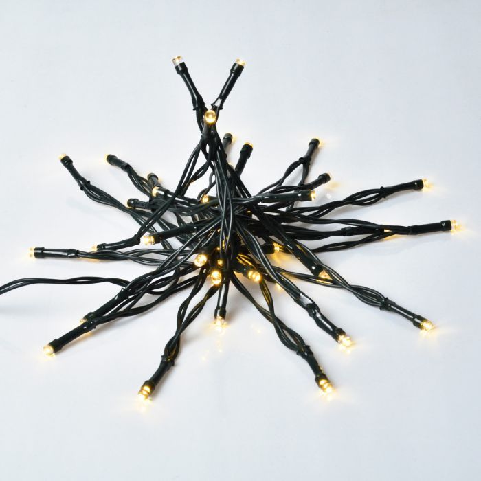Гирлянда YES! Fun Уличная 70 LED Тепло-белая 4.9 м Статичная Таймер На батарейках (975062)