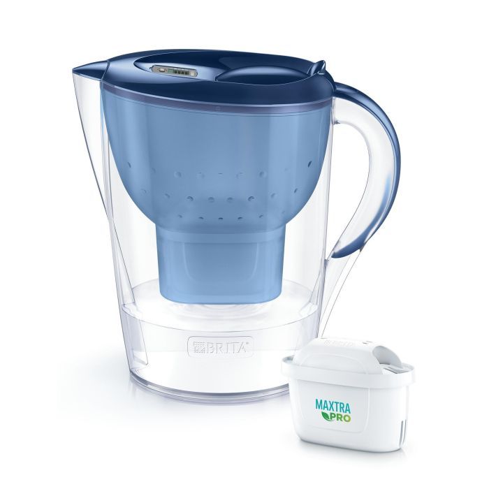 Фильтр-кувшин Brita Marella XL Memo MXPro 3.5л (2л води) з фільтр-картриджем 2шт, синій (1052786)