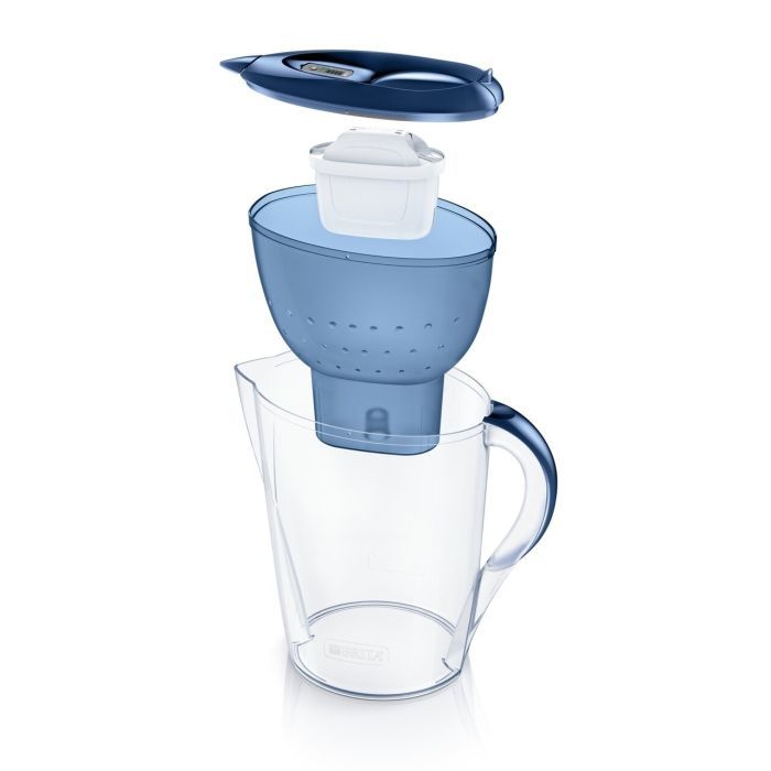 Фильтр-кувшин Brita Marella XL Memo MXPro 3.5л (2л води) з фільтр-картриджем 2шт, синій (1052786) изображение 2