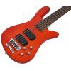Бас-гитара Warwick RockBass Streamer Standard 5-String - Burgundy Red Transparent Satin (38414) изображение 2