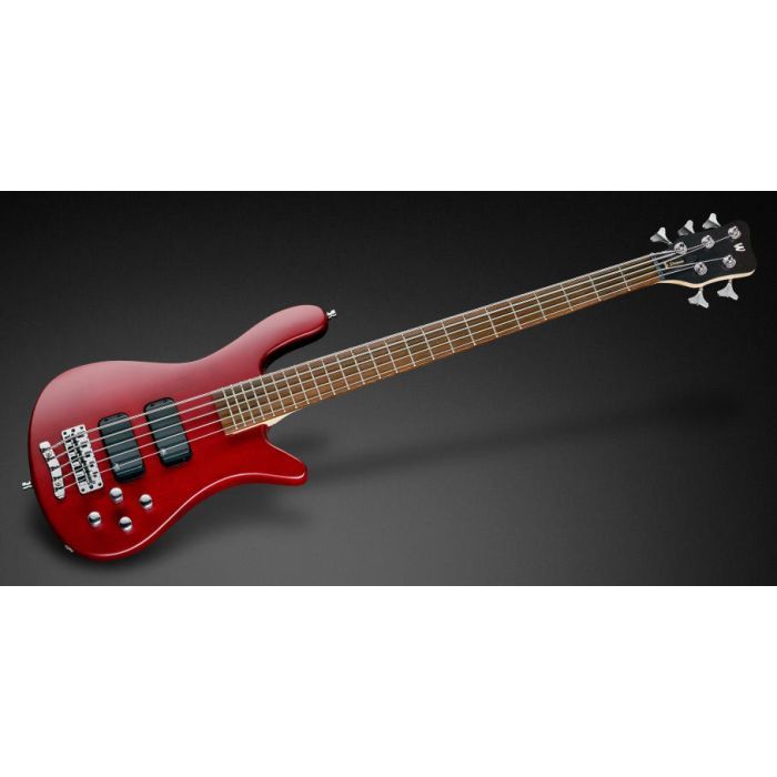 Бас-гитара Warwick RockBass Streamer Standard 5-String - Burgundy Red Transparent Satin (38414) изображение 6