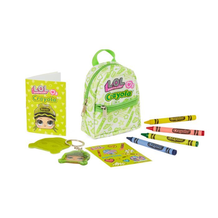 Набор для творчества Crayola Мини-рюкзак Зеленый (35054-A) изображение 2