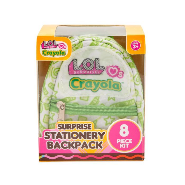 Набор для творчества Crayola Мини-рюкзак Зеленый (35054-A) изображение 4
