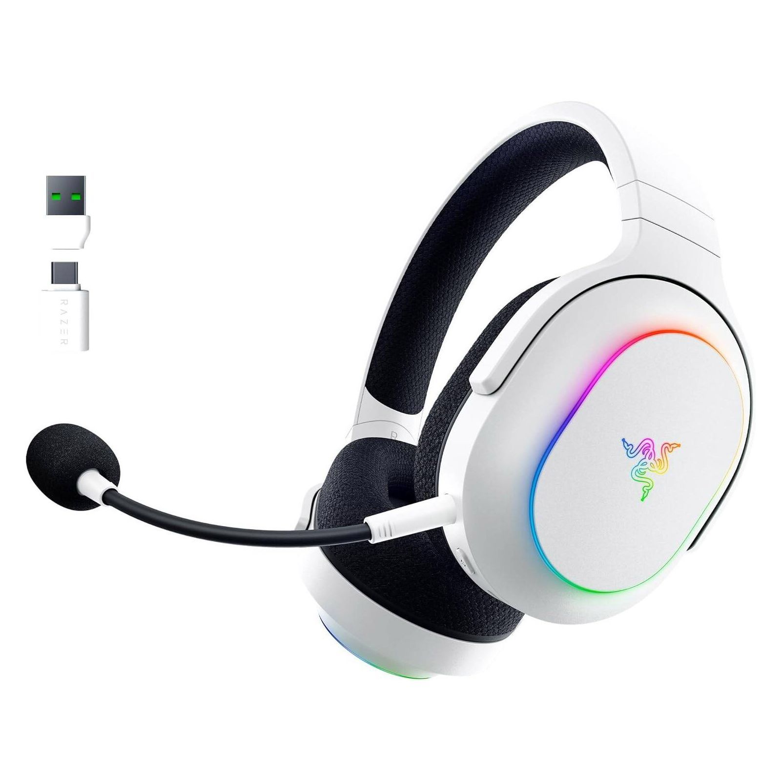 Razer BARRACUDA X CHROMA　ホワイト ᐈ Купить наушники Razer Barracuda X Chroma White (RZ04-05220200