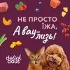 Вологий корм для собак Delickcious Пластівці з індичкою та тропічними фруктами у вершковому соусі 80 г (4820269141827) зображення 8