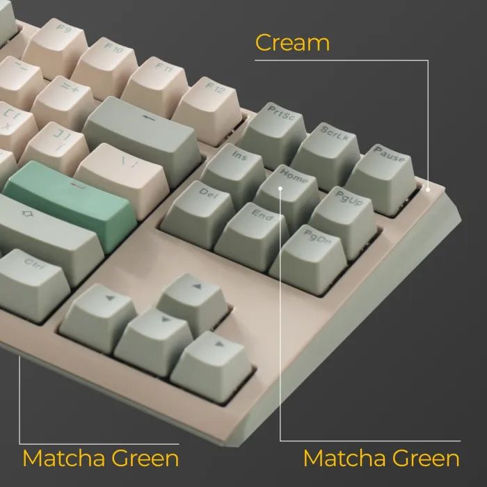 Клавиатура Ducky One 3 TKL Cherry MX Silent Red UA USB Cream (DKON2187-SUAPXМAEGGC1) изображение 10
