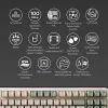 Клавиатура Ducky One 3 TKL Cherry MX Silent Red UA USB Cream (DKON2187-SUAPXМAEGGC1) изображение 4