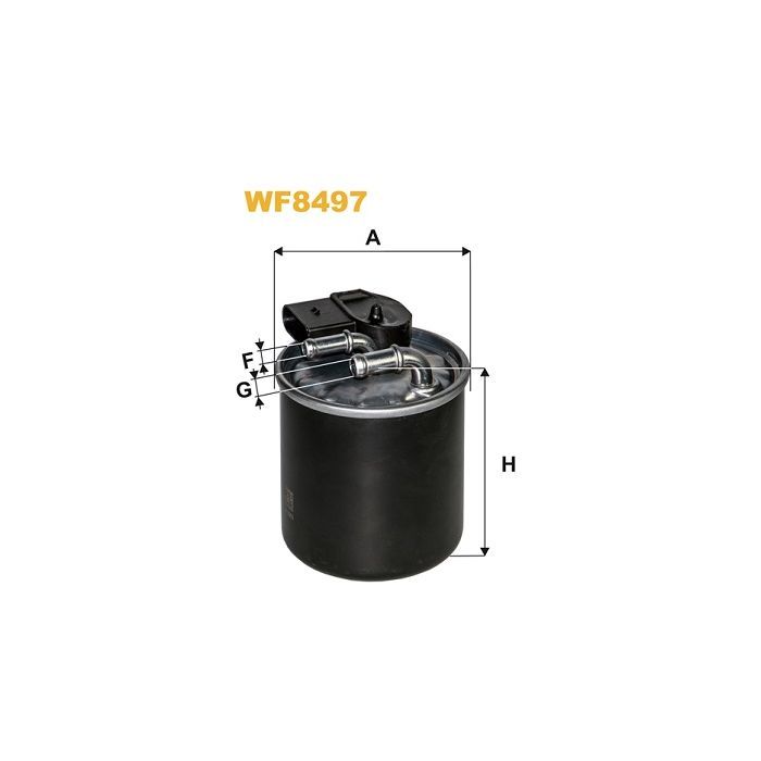 Фільтр паливний Wixfiltron WF8497
