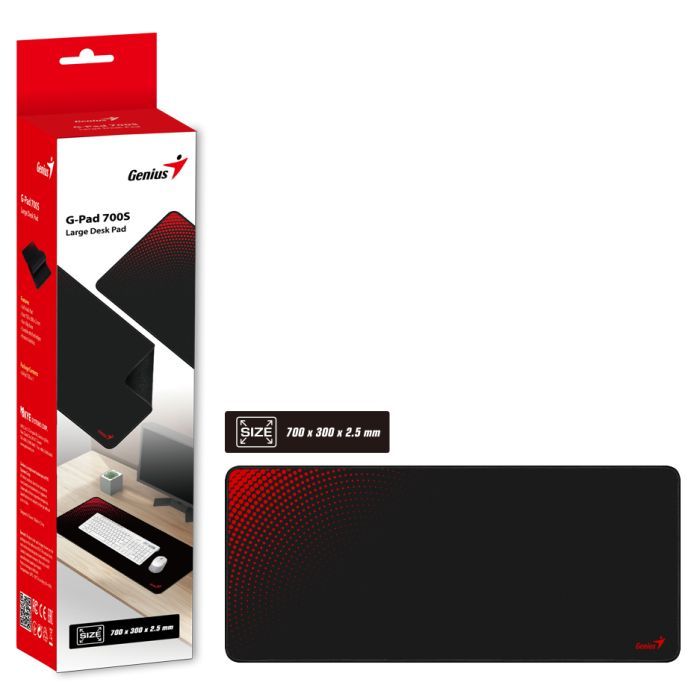 Коврик для мышки Genius G-Pad 700S Black (31250021400)