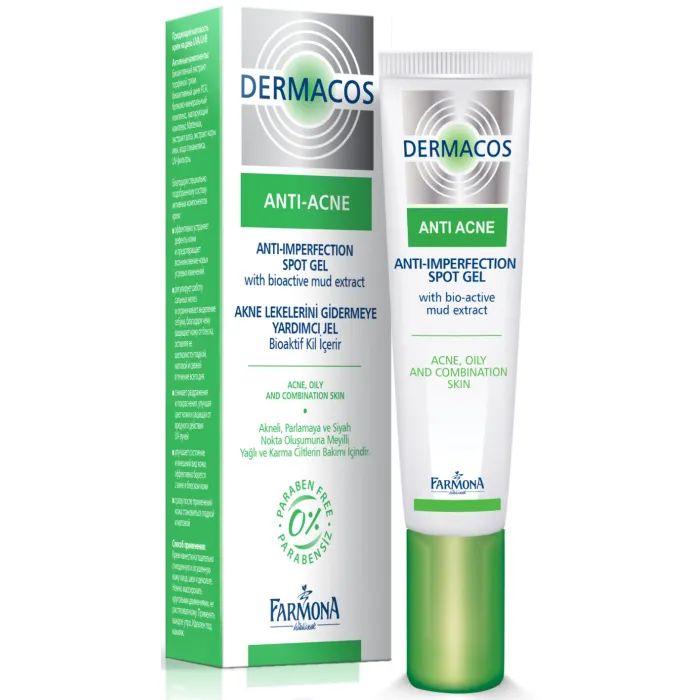 Гель для лица Farmona Dermacos Anti-Acne Точечного применения 15 мл (5900117095317)